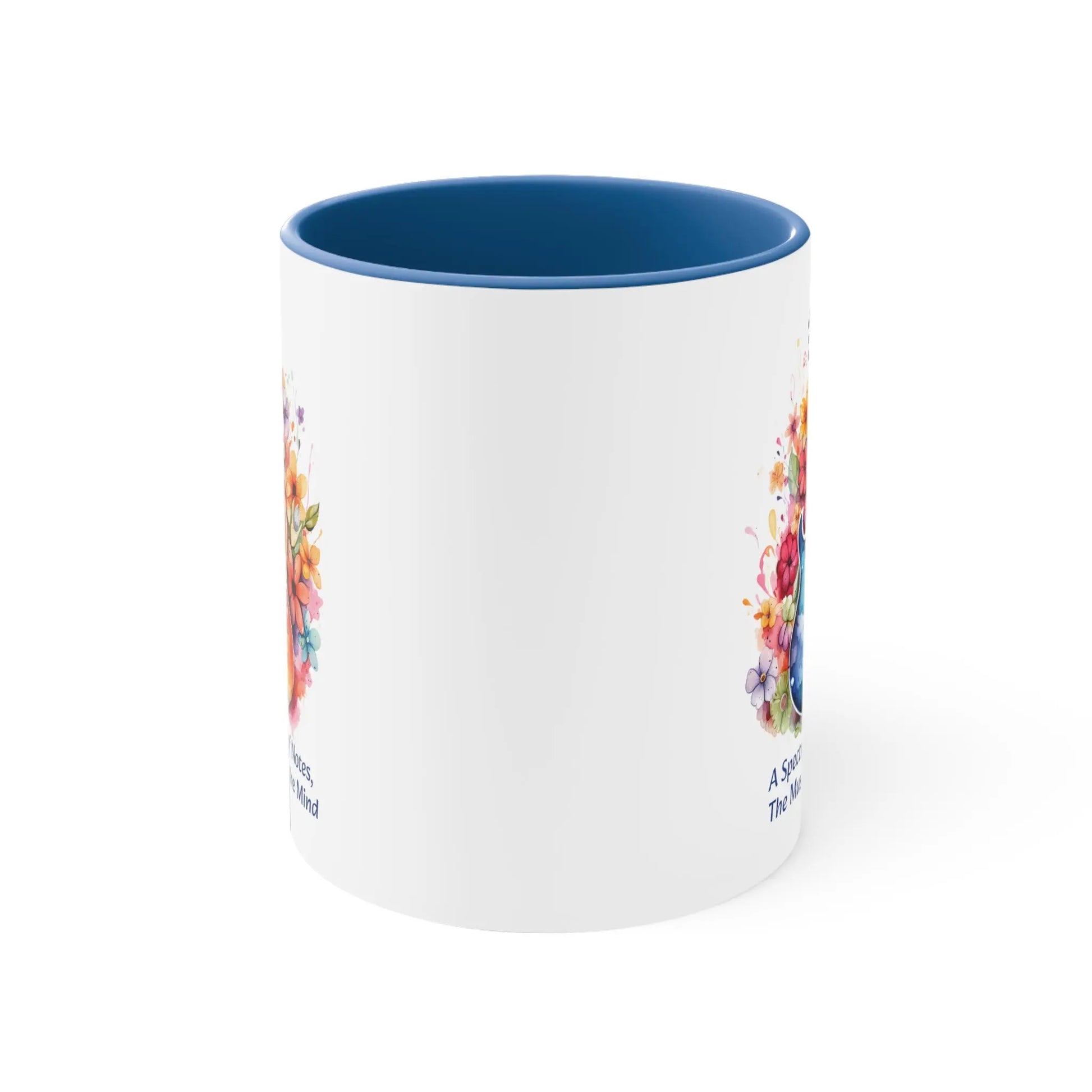 A Spectrum of Notes, The Music of the Mind - Autism Awareness Mug (White with Accent Colour | 11oz) -  Thirstique