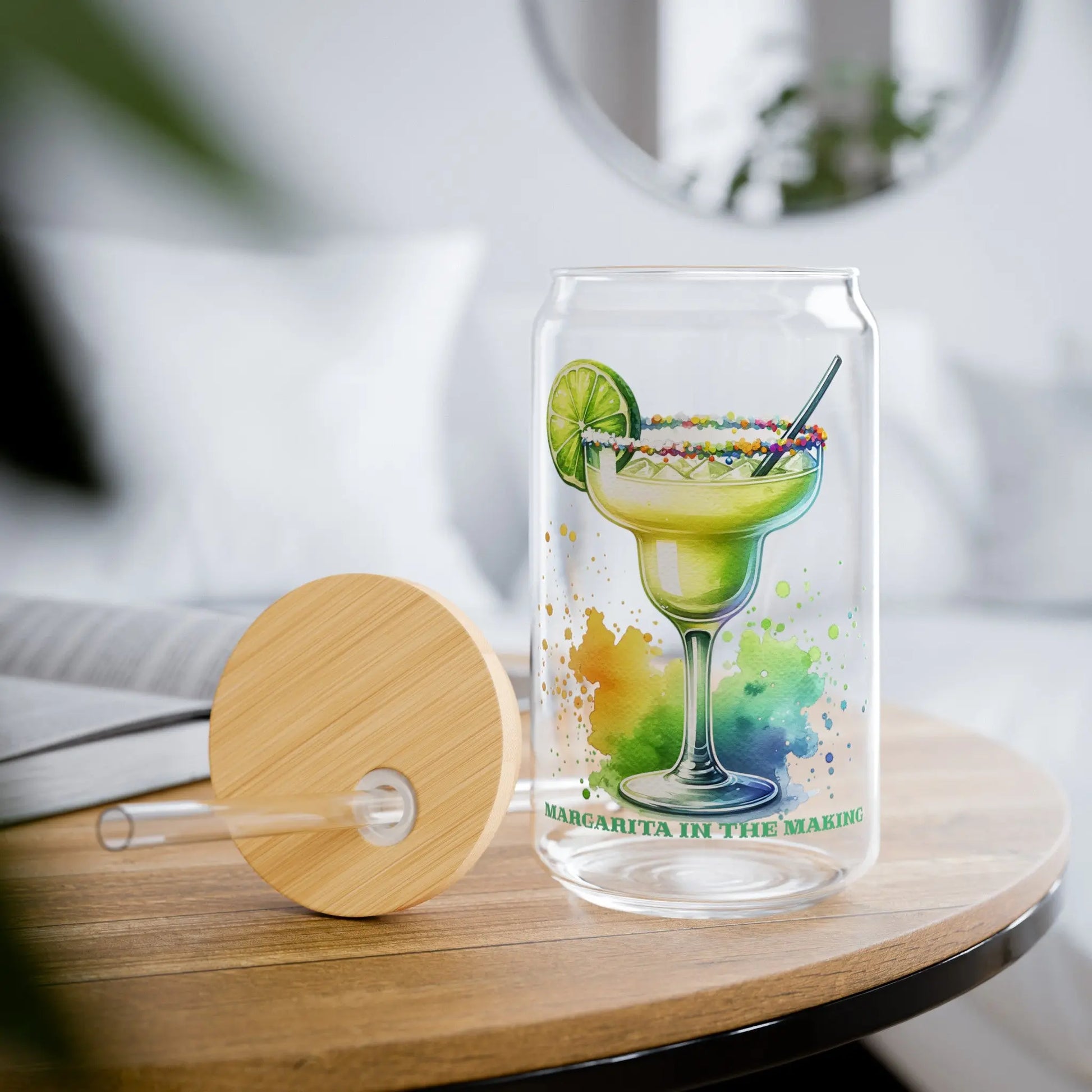 Splash of Fiesta Margarita Sipper Glass (16oz) -  Thirstique