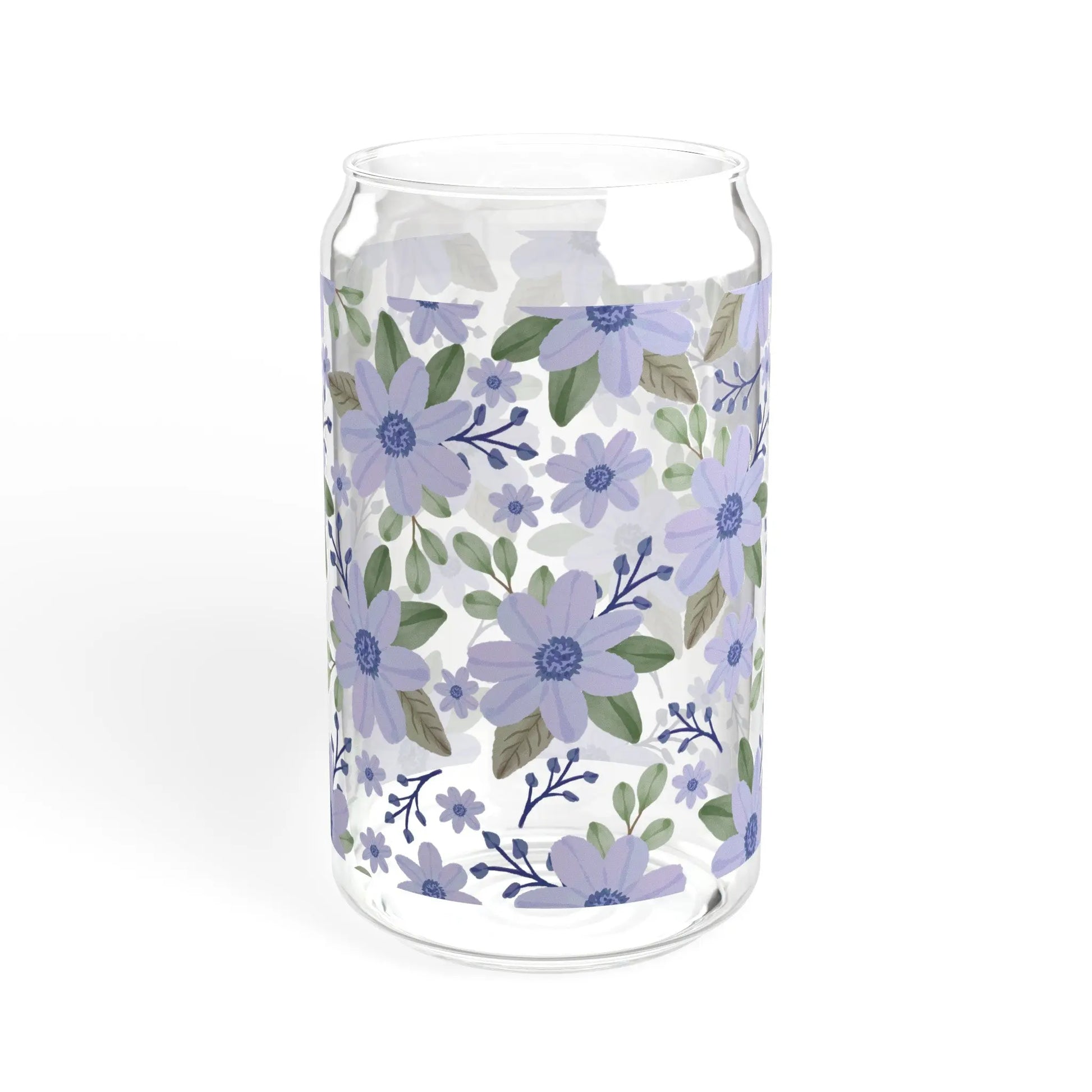 Botanical Bliss Sipper Glass (16oz) -  Thirstique