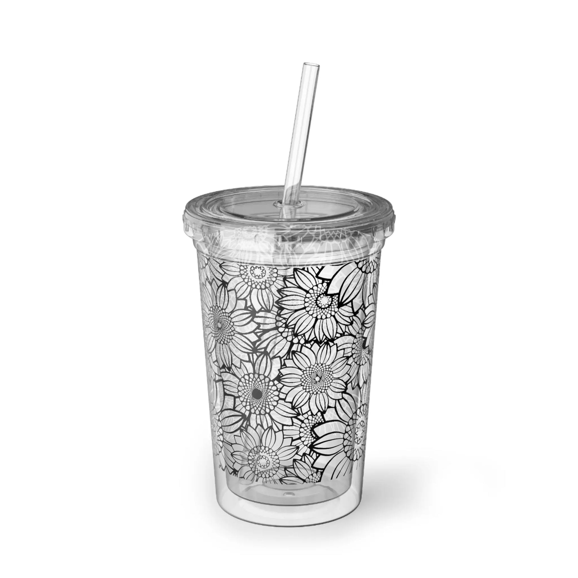 Midnight Sunflower Iced Coffee Cup (16oz ) -  Thirstique