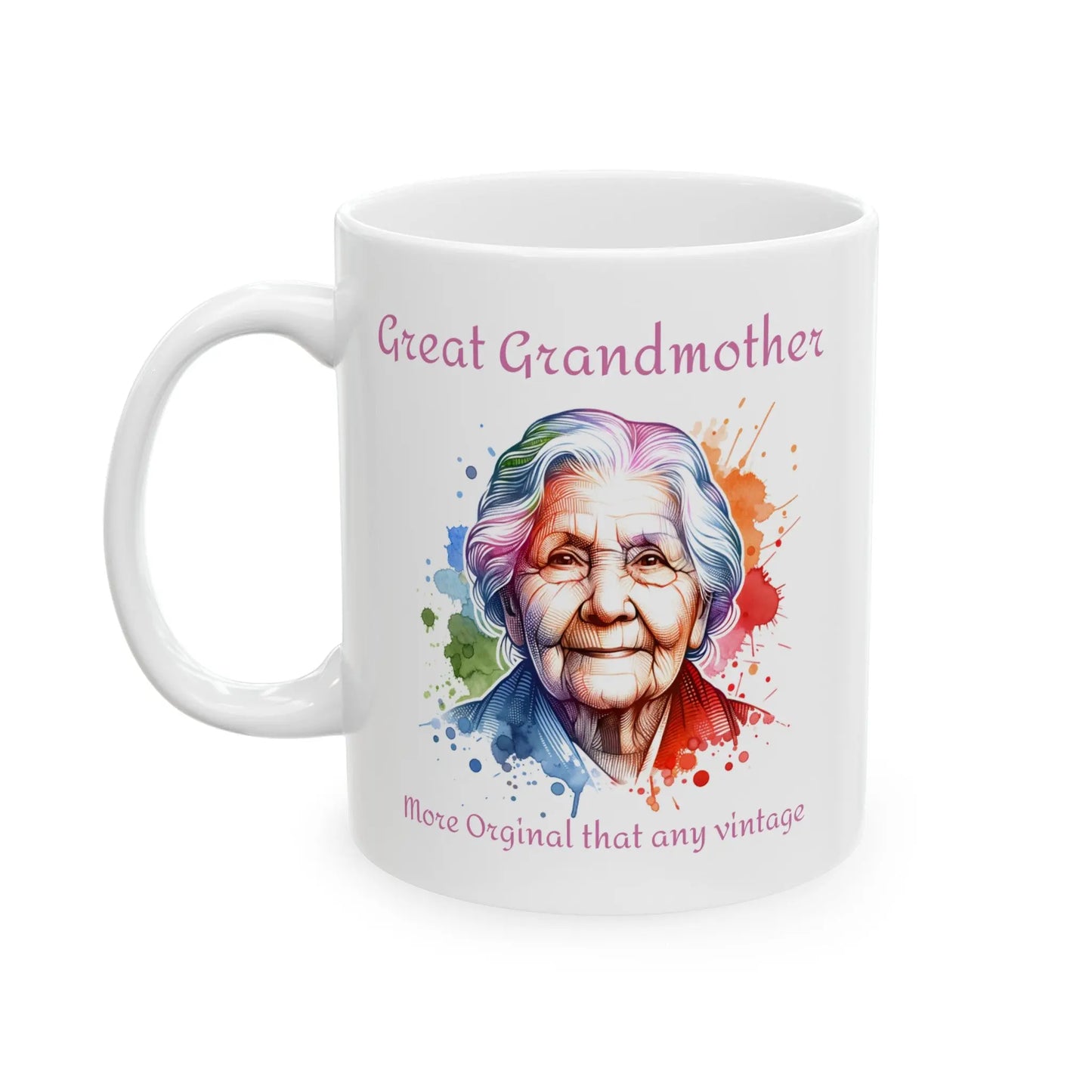 Vintage Splendor Great Grandmother Ceramic Mug  (11oz, 15oz) -  Thirstique