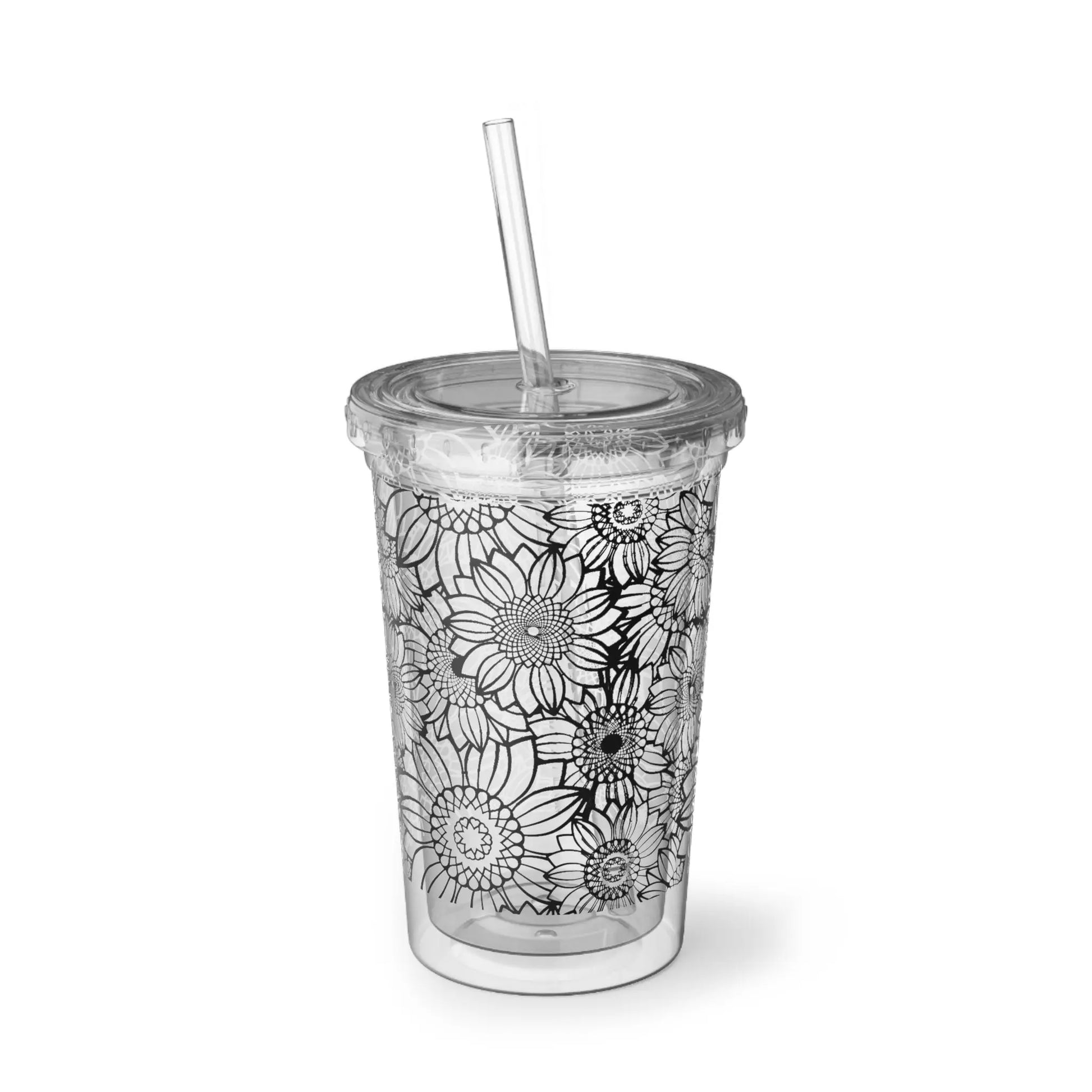 Midnight Sunflower Iced Coffee Cup (16oz ) -  Thirstique