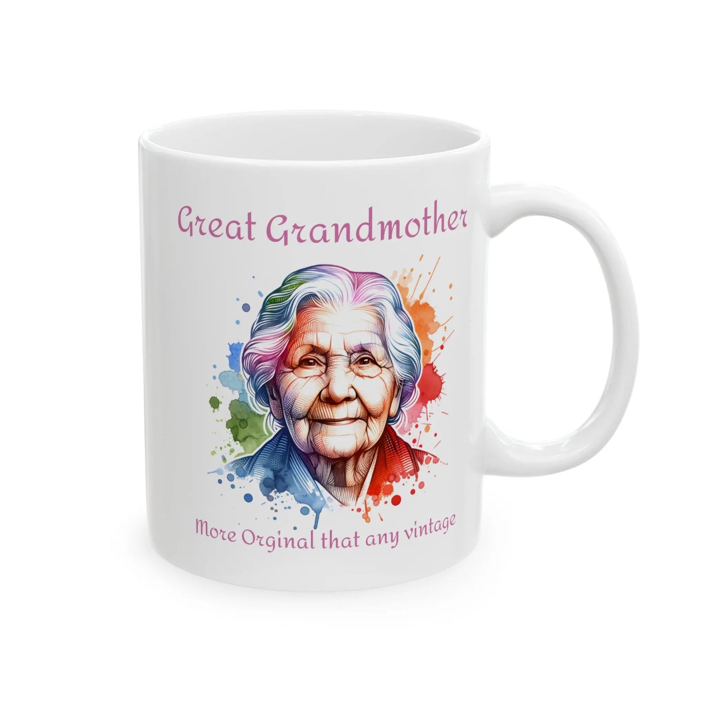 Vintage Splendor Great Grandmother Ceramic Mug  (11oz, 15oz) -  Thirstique