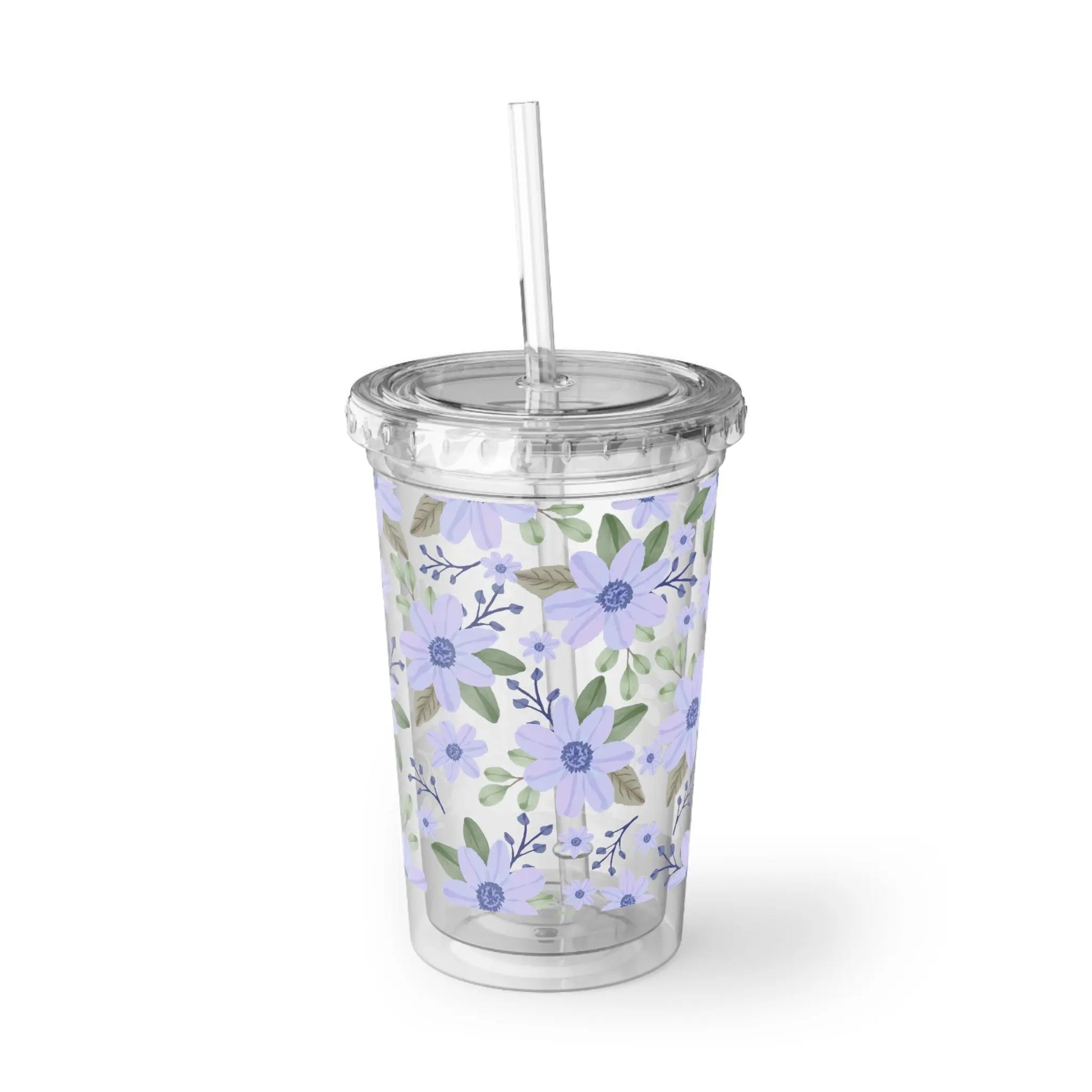 Floral Infusion Iced Coffee Cup (16oz) -  Thirstique