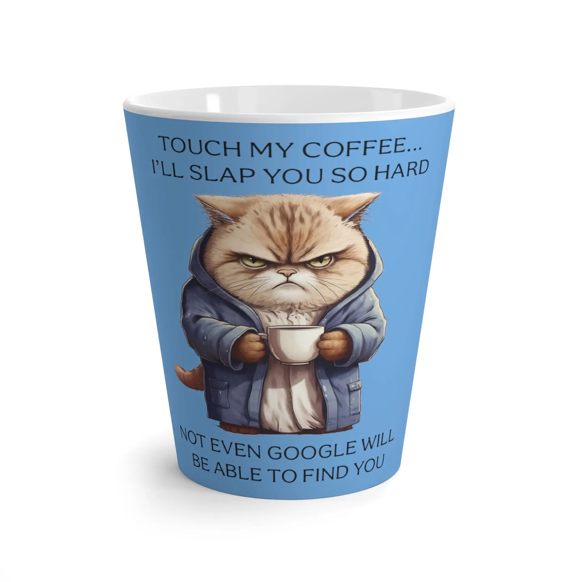 "Google Wont be able to find you" Ceramic Latte Mug (White | 12oz) -  Thirstique