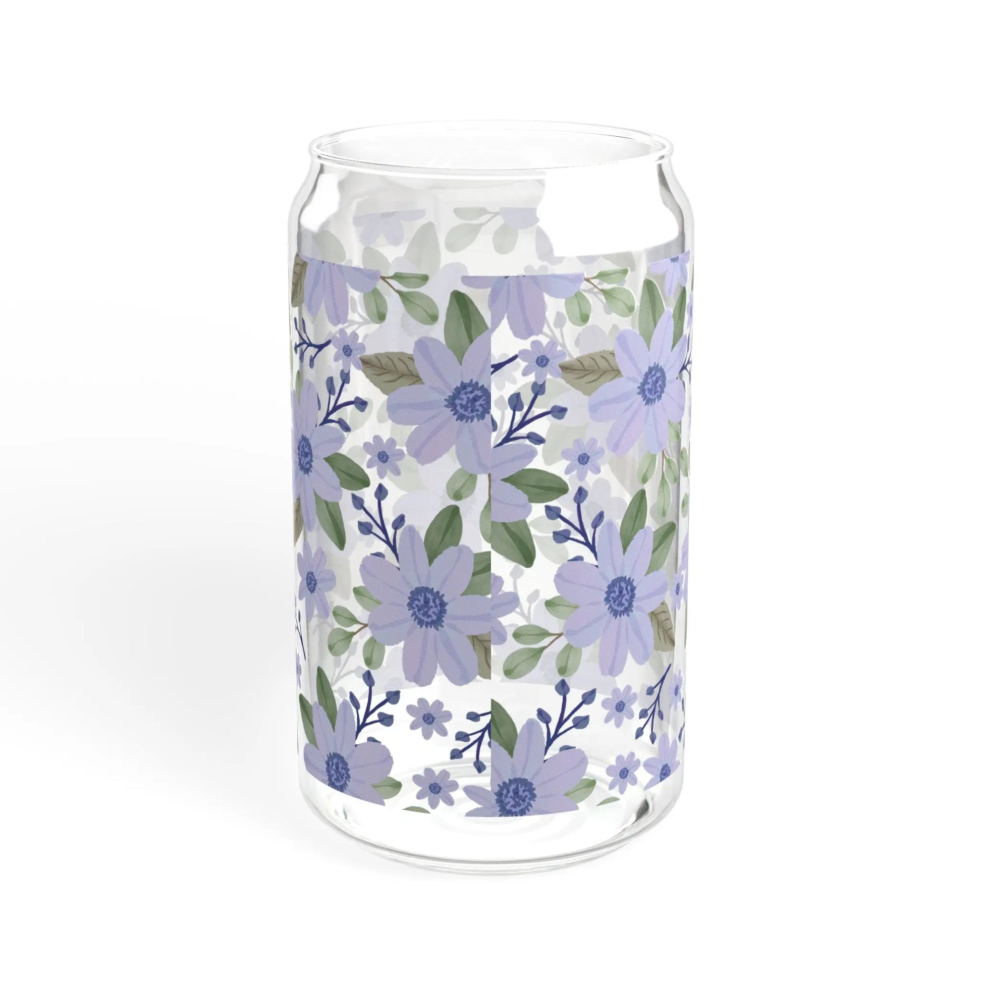 Botanical Bliss Sipper Glass (16oz) -  Thirstique