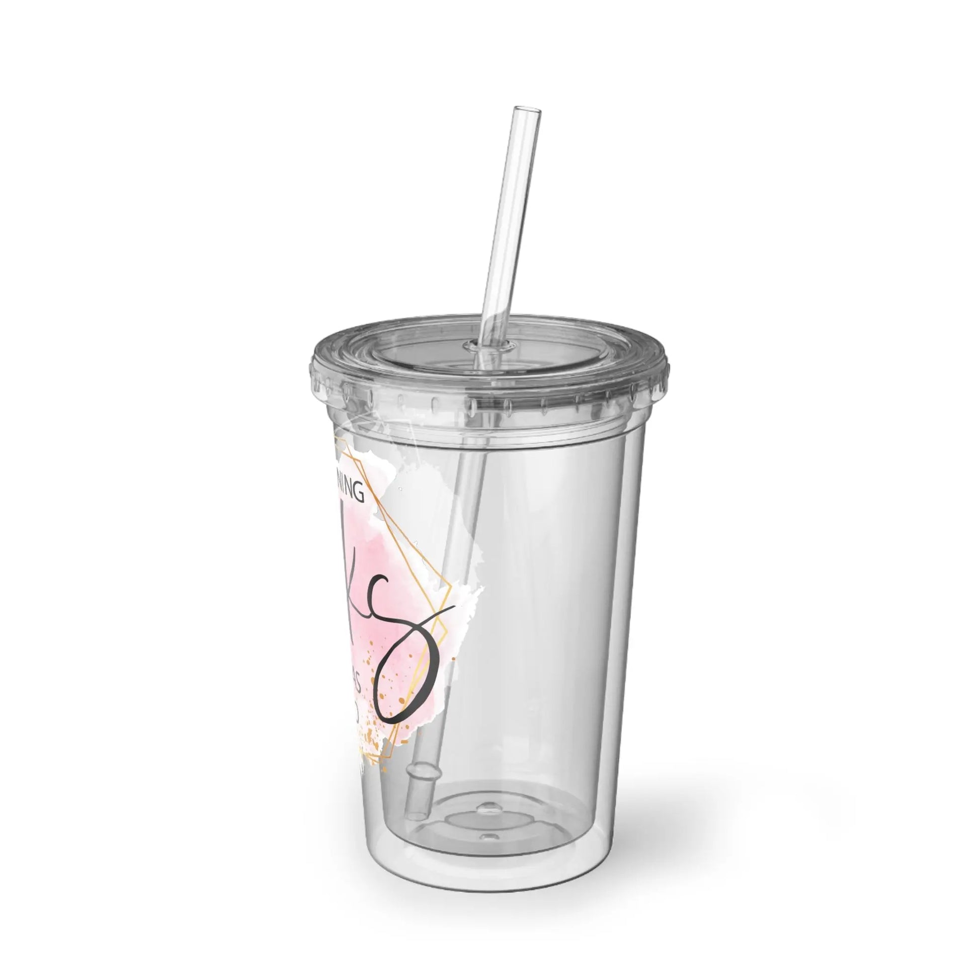 "Does Running Out of Fucks Count as Cardio" Insulated Iced Coffee Cup (16oz) -  Thirstique