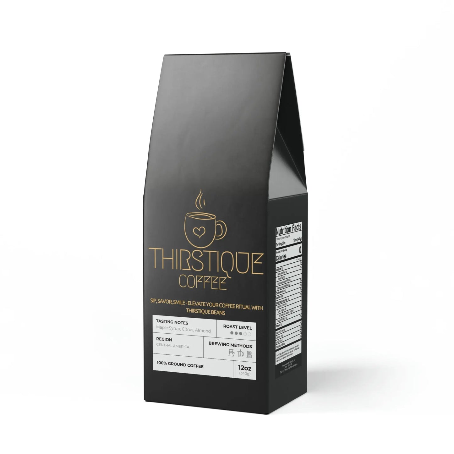 Thirstique's Signature Broken Top Coffee Blend: Sip the Difference (Medium Roast Coffee) -  Thirstique