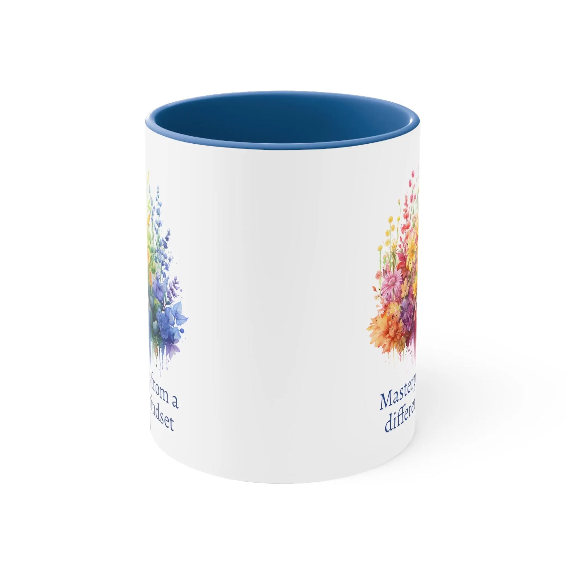 Masterpieces from a different mindset - Autism Awareness  Mug (White with Accent Colour | 11oz) -  Thirstique