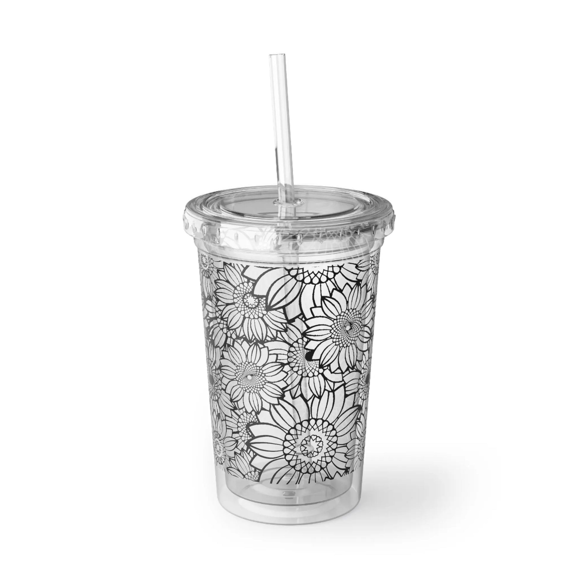 Midnight Sunflower Iced Coffee Cup (16oz ) -  Thirstique