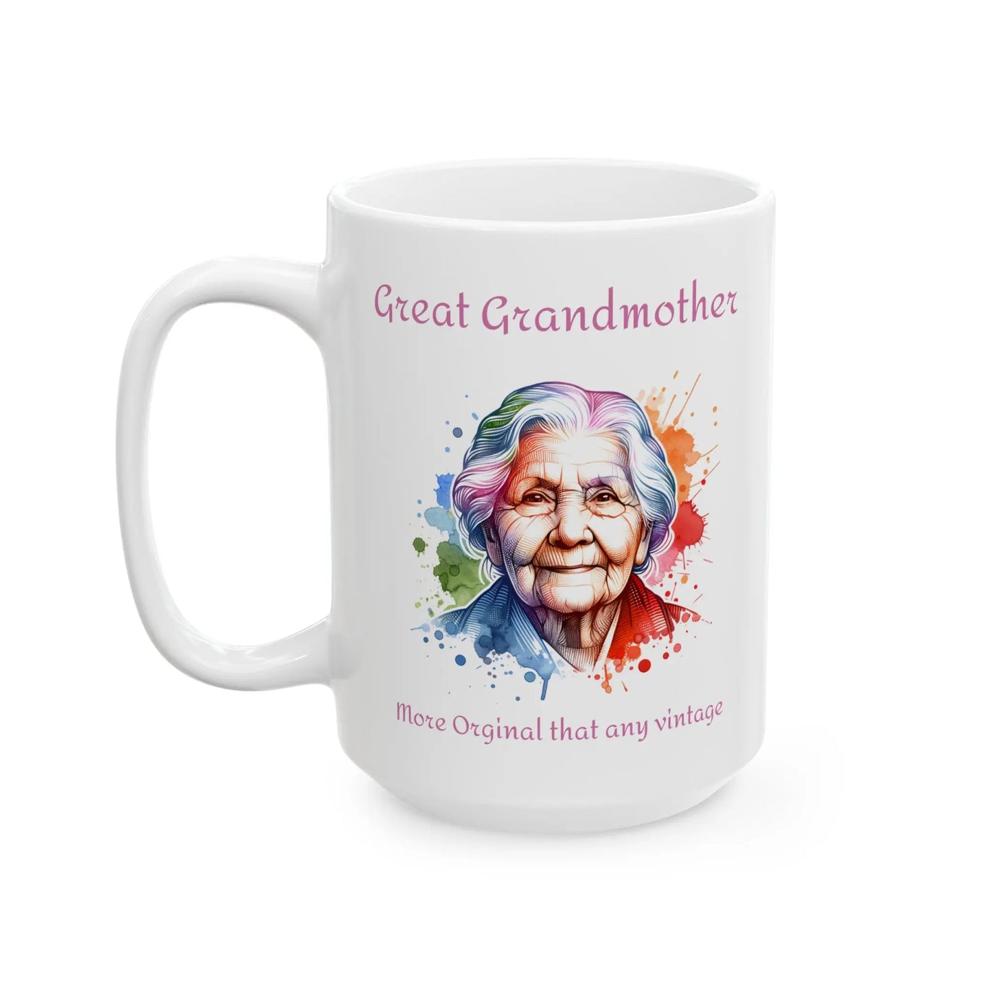 Vintage Splendor Great Grandmother Ceramic Mug  (11oz, 15oz) -  Thirstique