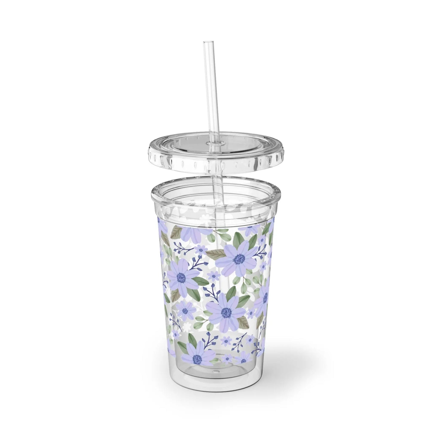 Floral Infusion Iced Coffee Cup (16oz) -  Thirstique