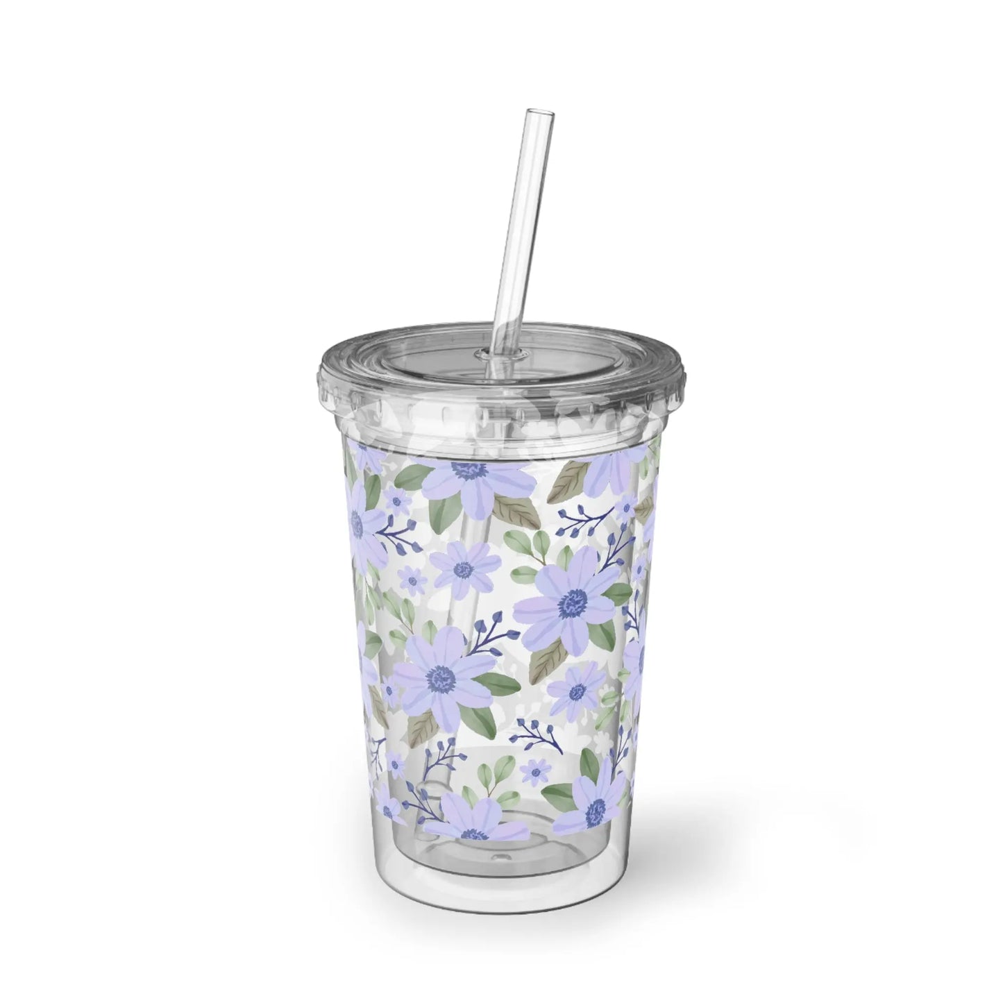 Floral Infusion Iced Coffee Cup (16oz) -  Thirstique