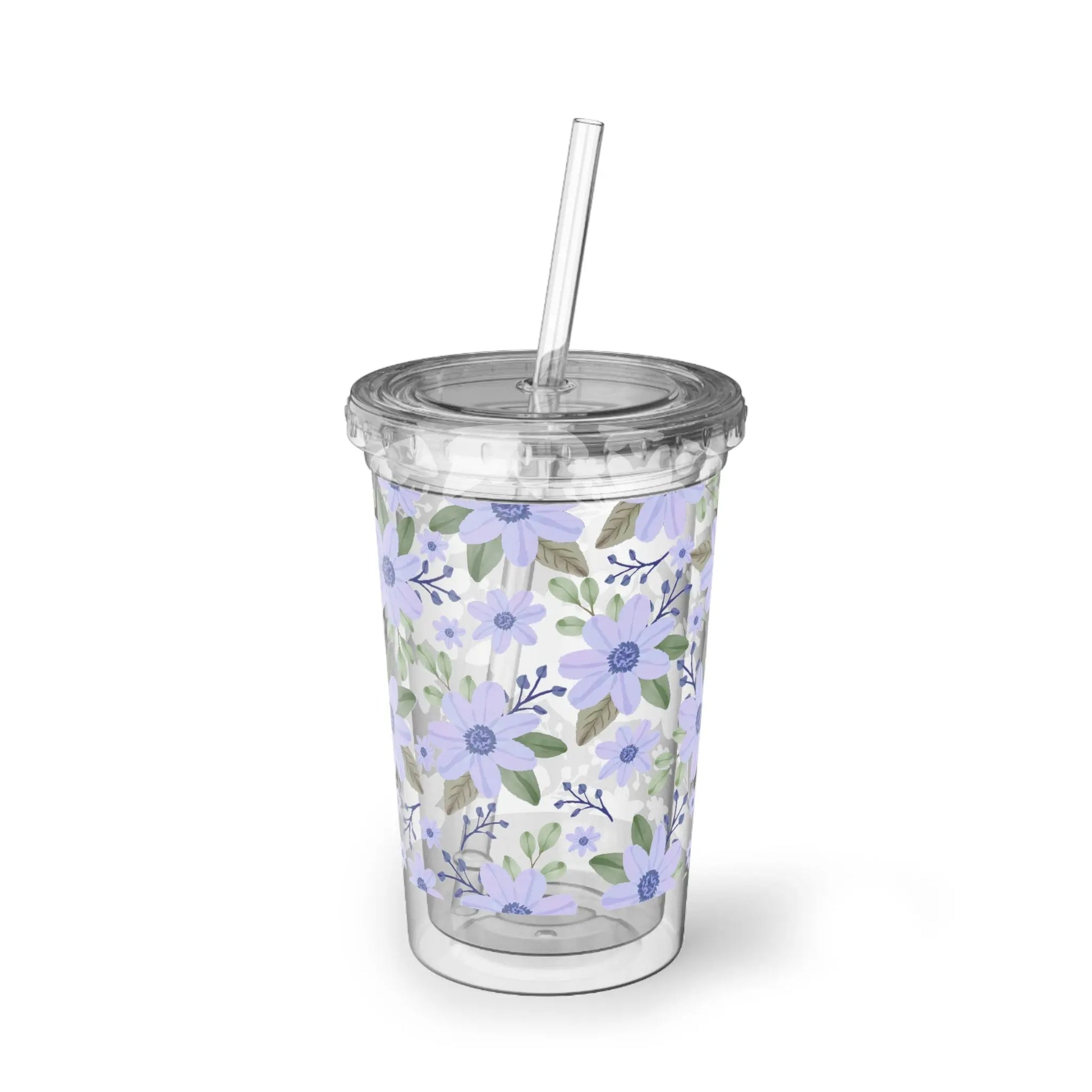 Floral Infusion Iced Coffee Cup (16oz) -  Thirstique