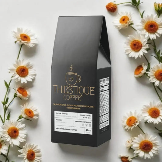 Thirstique's Signature Bitterroot Coffee Blend: Sip the Difference (Dark French Roast) -  Thirstique