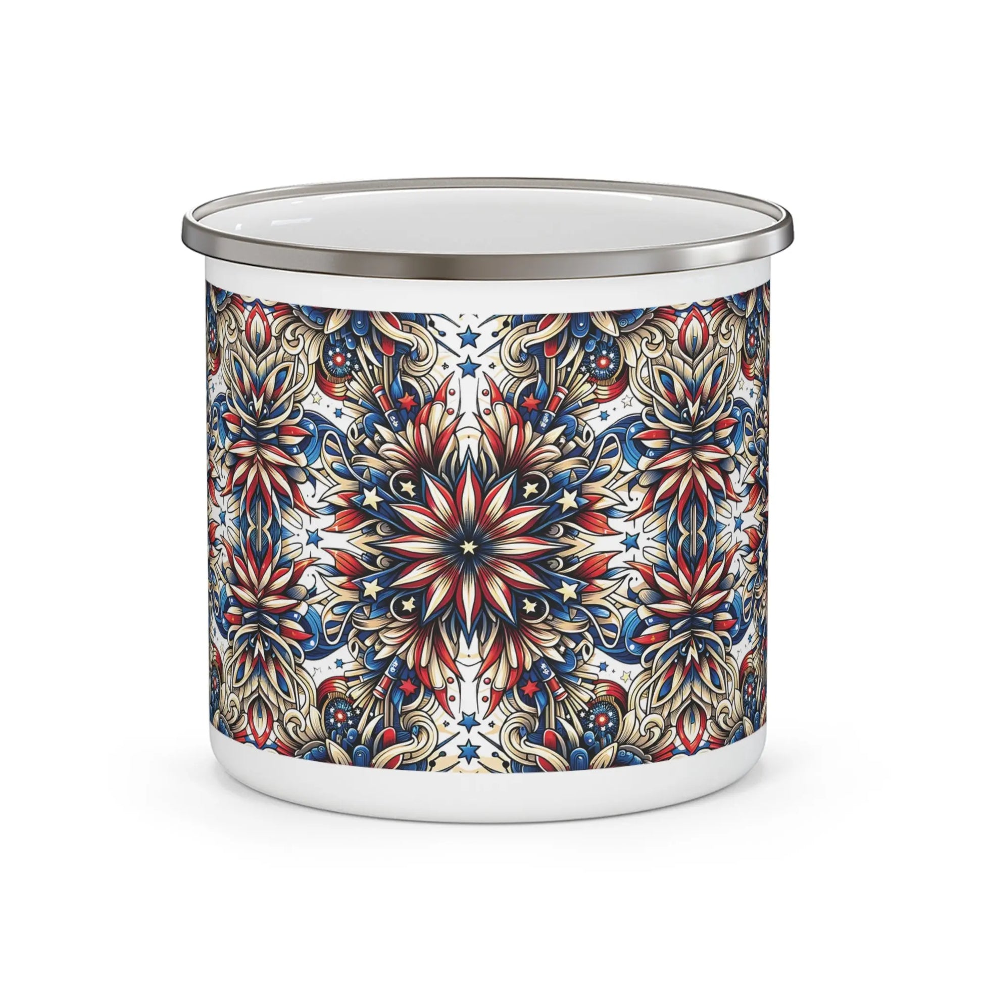 Liberty Bloom Enamel Camping Mug (12oz) -  Thirstique