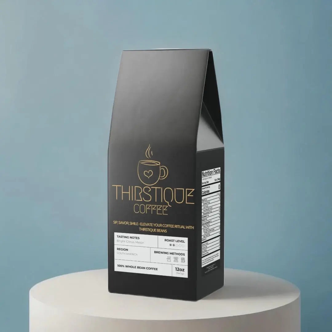 Thirstique's Signature Blend: Sip the Difference (Single Origin Coffee (Light-Medium Roast)) -  Thirstique