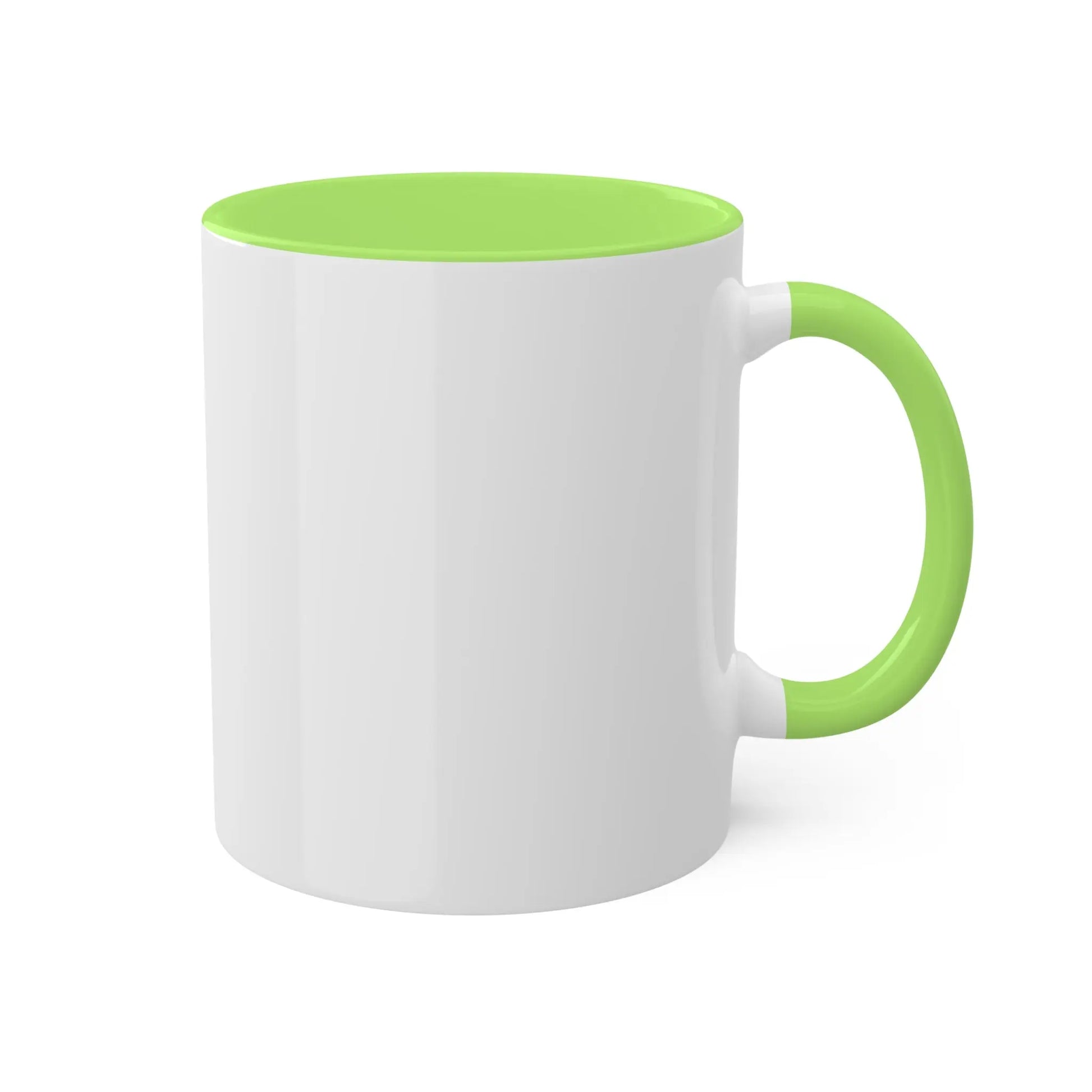 Lively Lime Margarita Magic Ceramic Mug (White with accent, 11oz) -  Thirstique