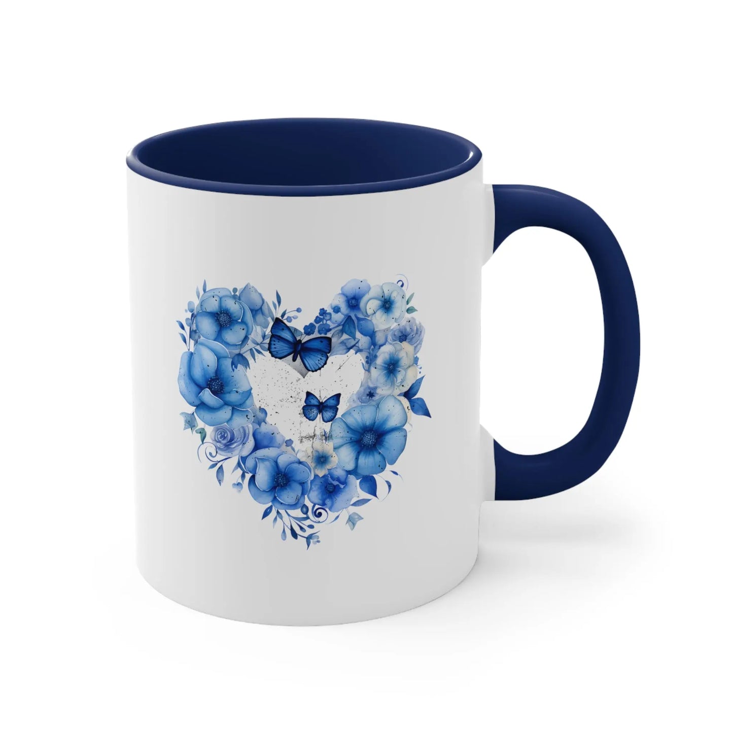 Autism Awareness Heart Mug (White with Accent Colour | 11oz) -  Thirstique