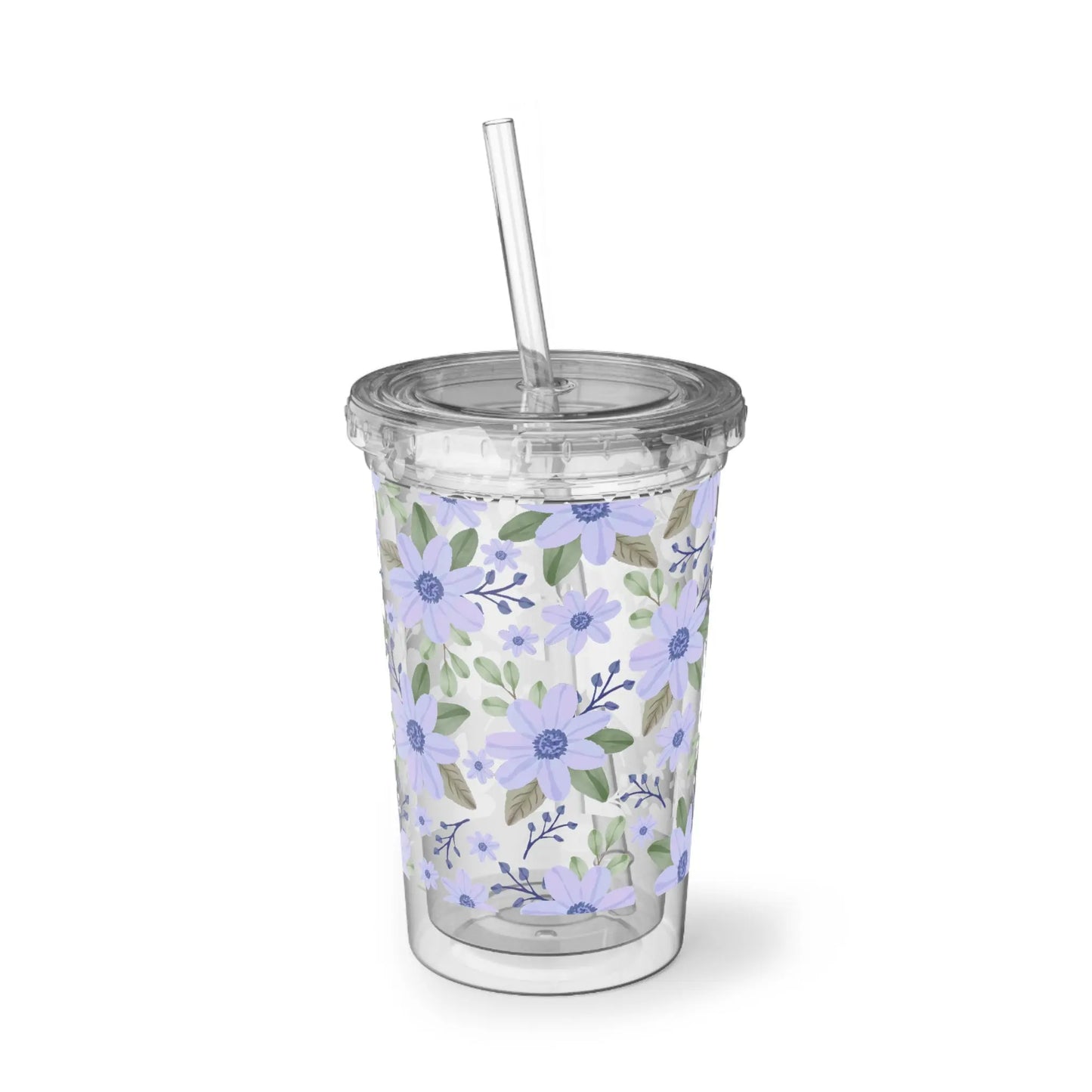 Floral Infusion Iced Coffee Cup (16oz) -  Thirstique