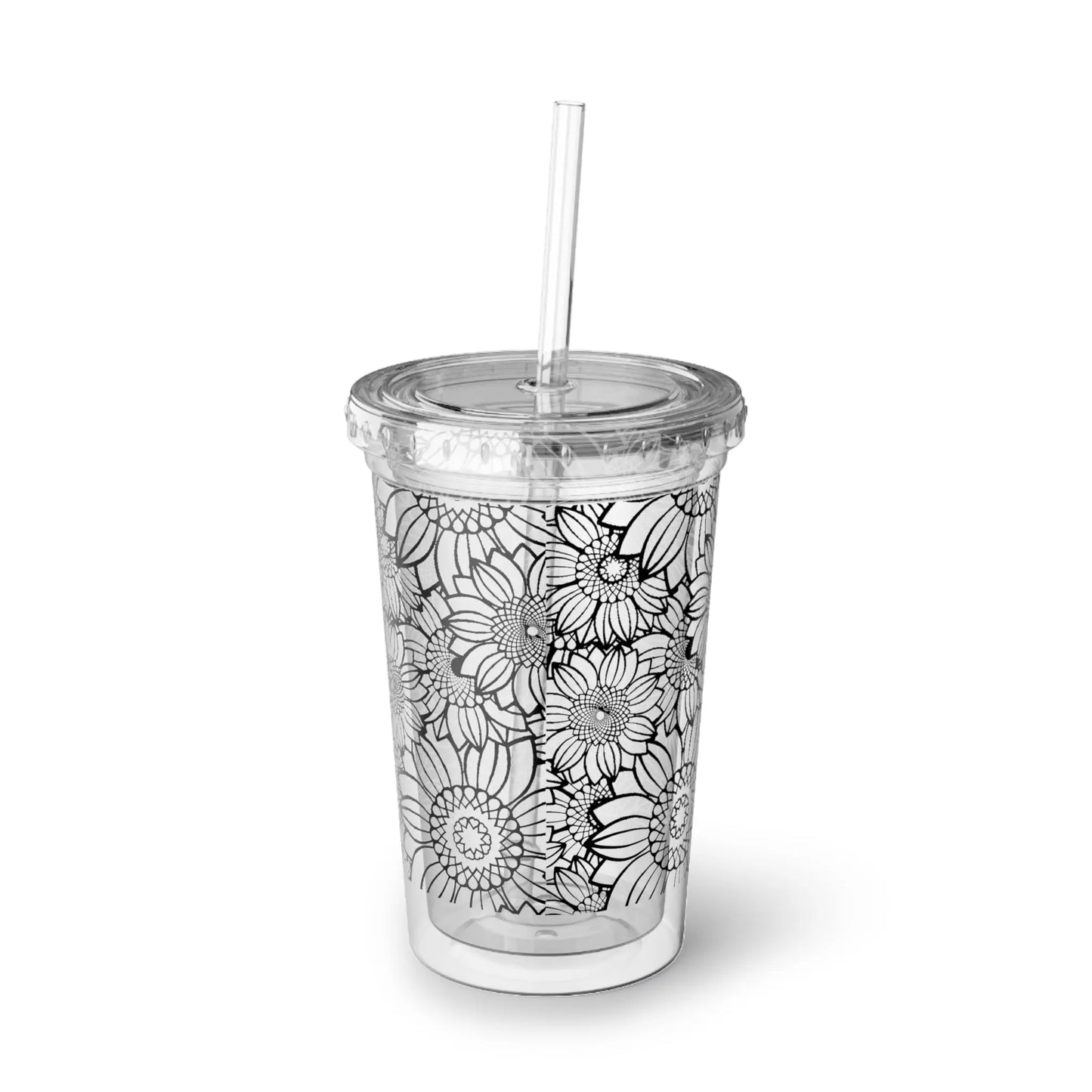 Midnight Sunflower Iced Coffee Cup (16oz ) -  Thirstique