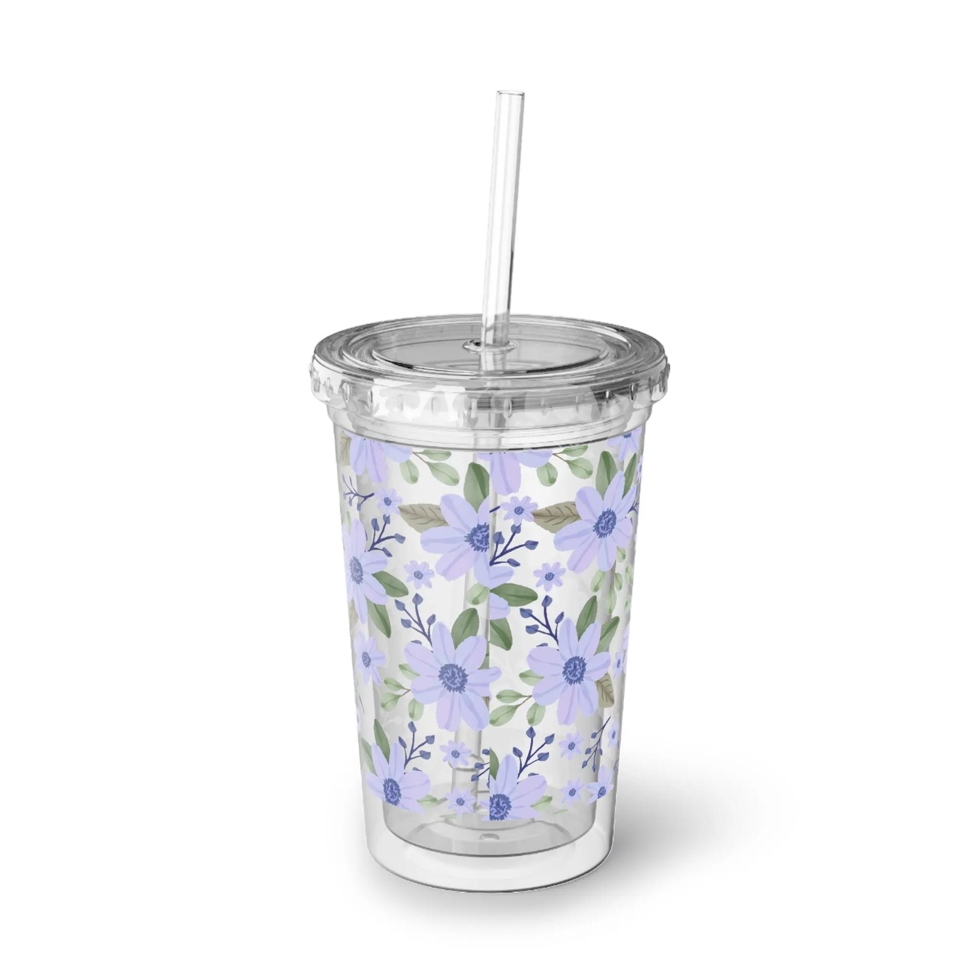 Floral Infusion Iced Coffee Cup (16oz) -  Thirstique