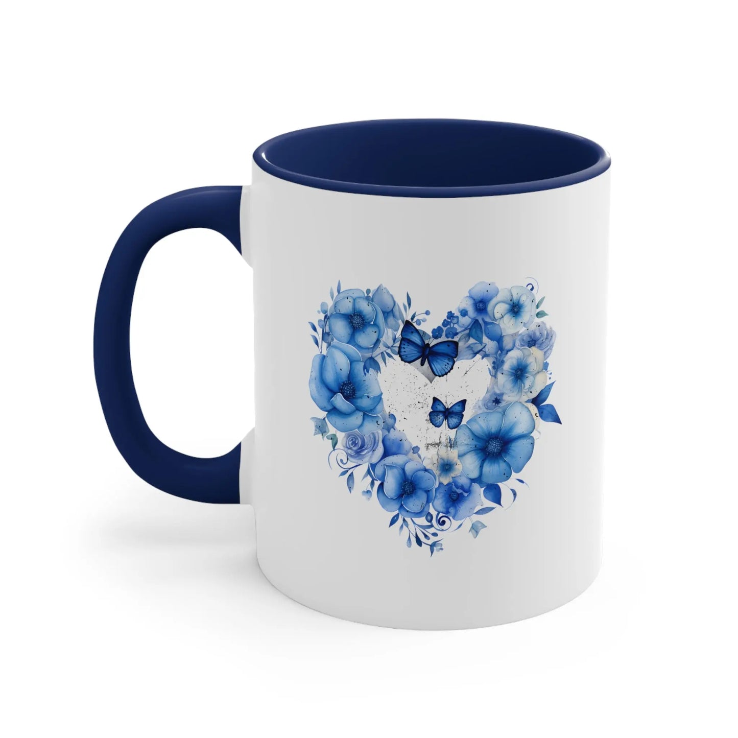 Autism Awareness Heart Mug (White with Accent Colour | 11oz) -  Thirstique