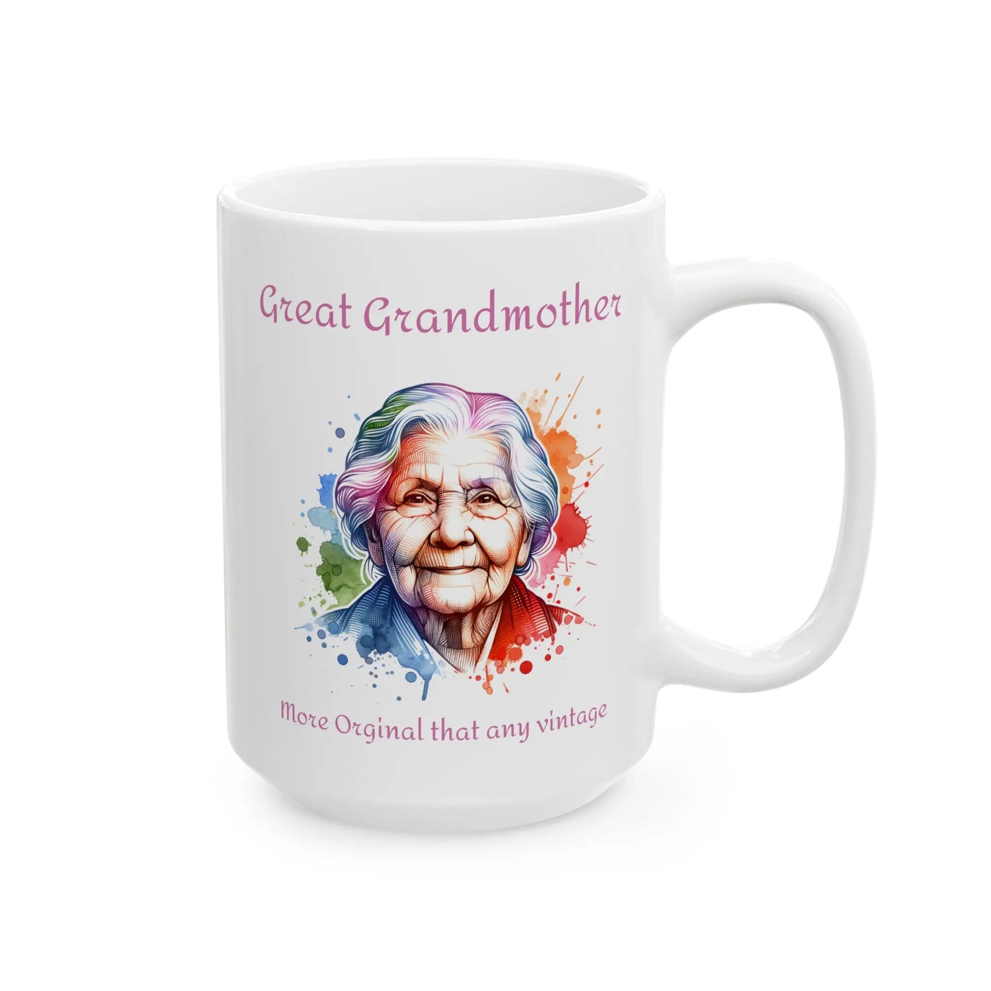 Vintage Splendor Great Grandmother Ceramic Mug  (11oz, 15oz) -  Thirstique