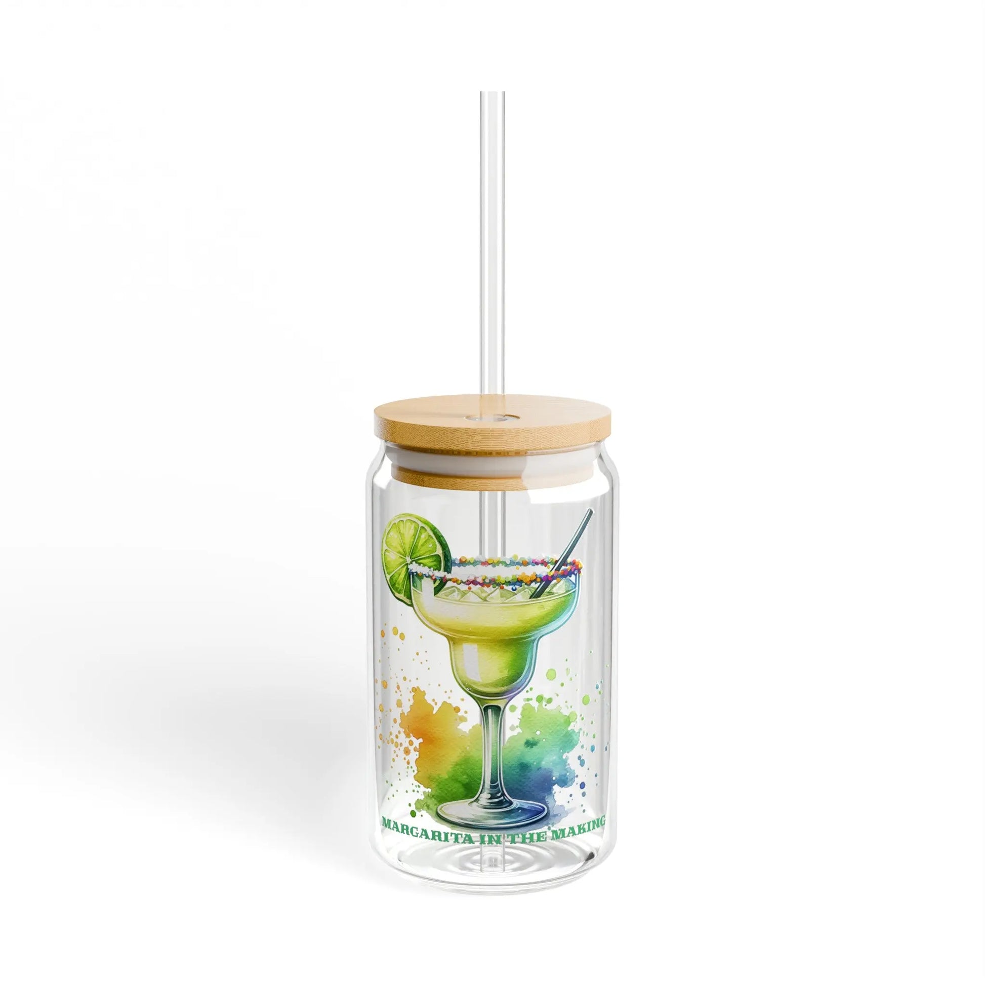 Splash of Fiesta Margarita Sipper Glass (16oz) -  Thirstique