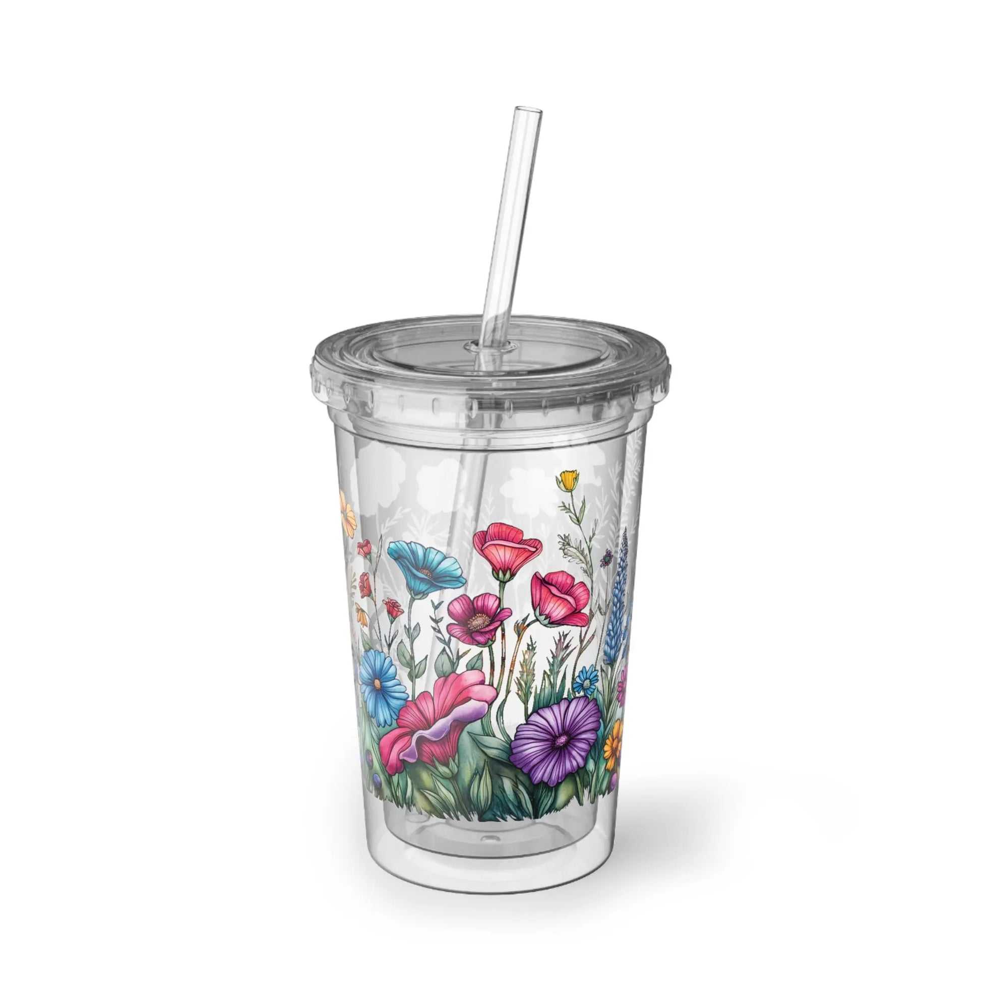 Wildflowers Insulated Coffee Cup (16oz) -  Thirstique