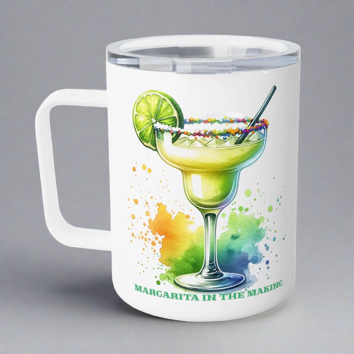 Chilled Charm Margarita Insulated Coffee Mug (10oz) -  Thirstique