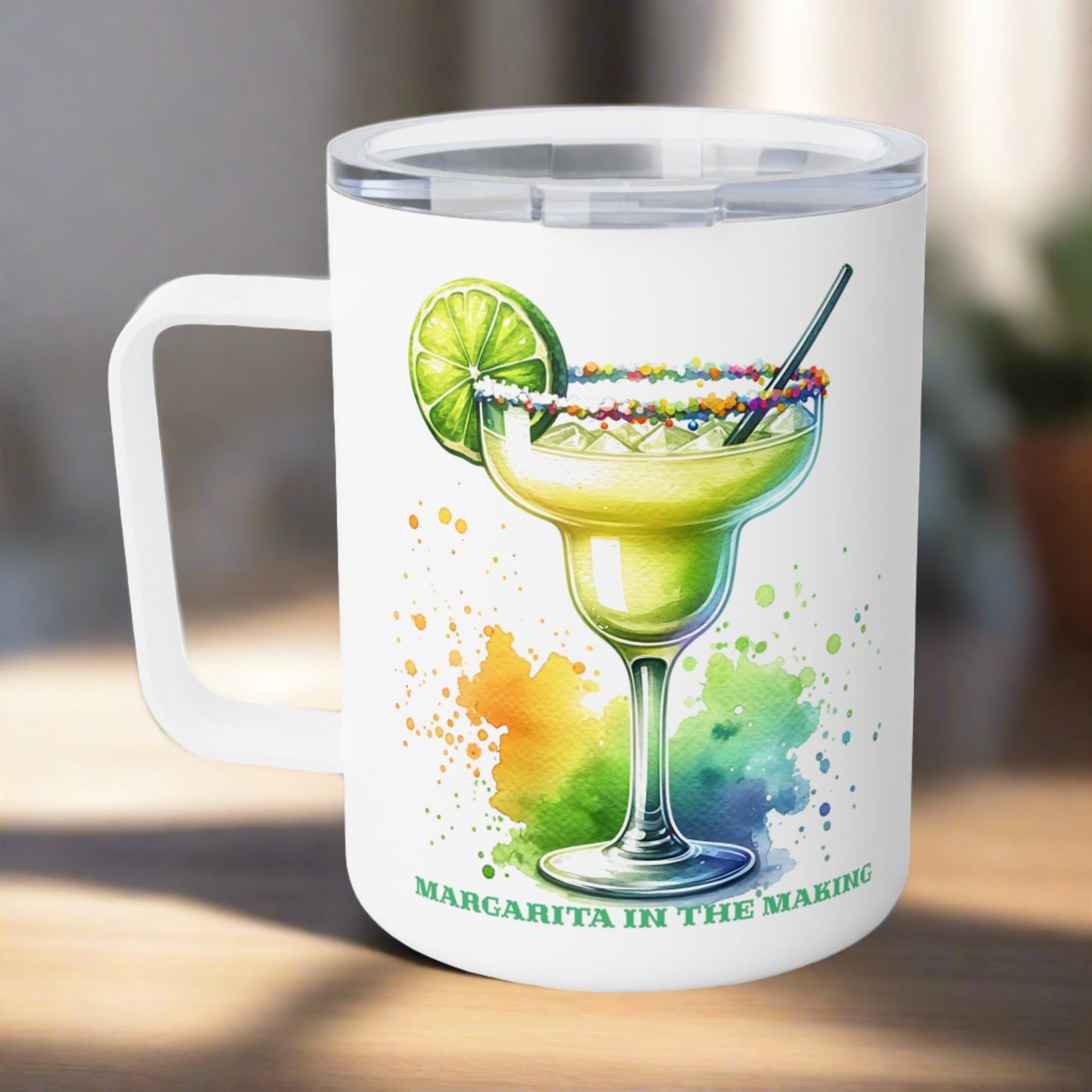 Chilled Charm Margarita Insulated Coffee Mug (10oz) -  Thirstique